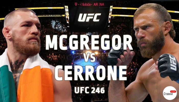 Бокс / ММА. UFC 246. Конор Макгрегор - Дональд Серроне