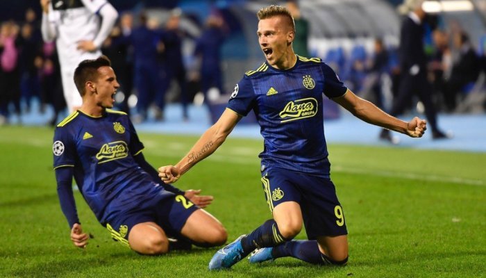 Футбол. Лига чемпионов. Аталанта - Динамо Загреб