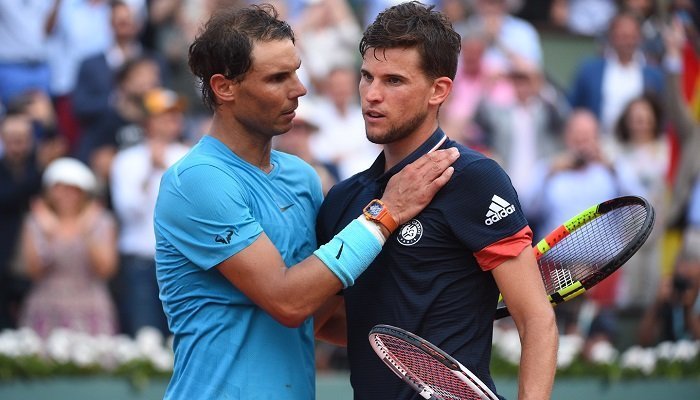 Теннис. Ролан Гаррос. ATP. Рафаэль Надаль - Доминик Тим