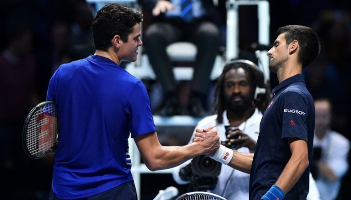 Теннис. ATP. Australian Open. Милош Раонич - Новак Джокович