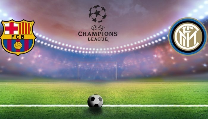 Футбол. Лига чемпионов. Барселона - Интер