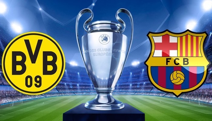 Футбол. Лига чемпионов. Боруссия Д - Барселона