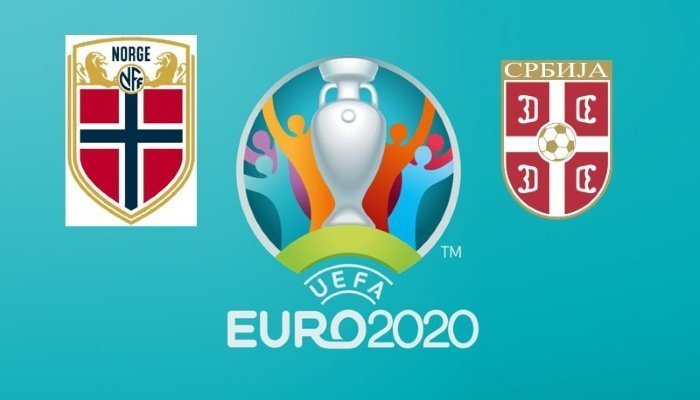 Футбол. Евро-2020. Отборочные матчи. Норвегия - Сербия