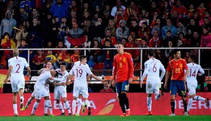 Футбол. Евро-2020. Отборочные игры. Норвегия - Испания