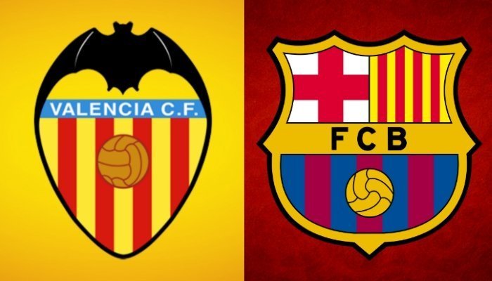 Футбол. Примера. Валенсия - Барселона