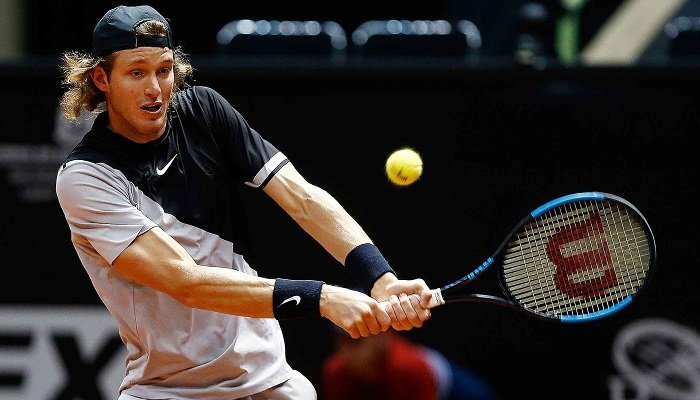 Теннис. ATP. Ролан Гаррос. Николас Харри - Джаред Дональдсон