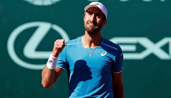 Теннис. ATP. Женева. Мариуш Копил - Стив Джонсон